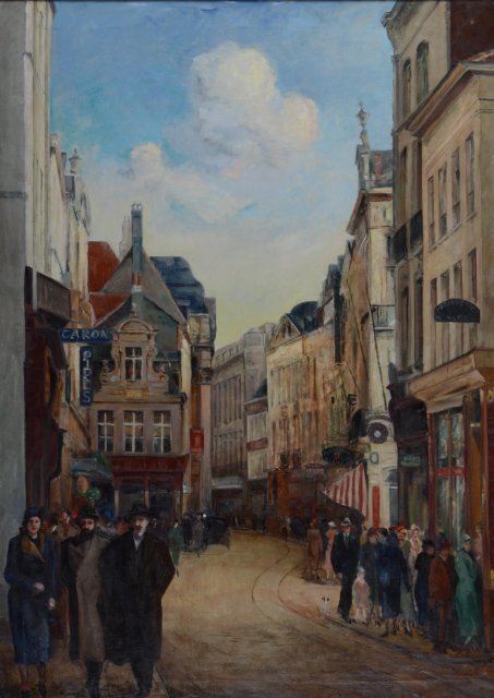 Jacques Bergmans, Peintre de la Ville Invisible