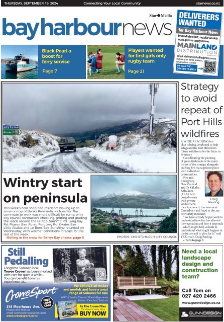 Bay Harbour: September 19, 2024