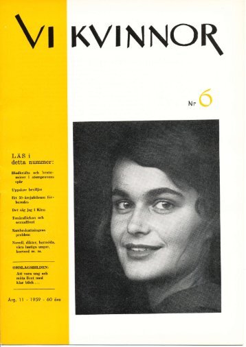 1959/6 Ladda ned PDF - Vi Mänskor