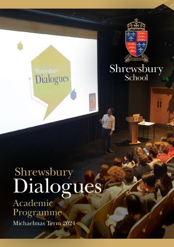 Dialogues Academic Programme - Michaelmas Term 2024