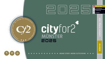 CITY for TWO Münster | Limitierte Ausgabe 2025