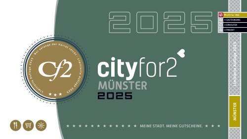 CITY for TWO Münster | Limitierte Ausgabe 2025