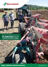 Kverneland planlegg 2025
