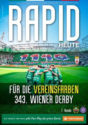 Rapid HEUTE: SK Rapid vs. FK Austria 