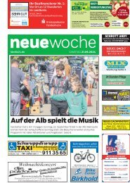 Neue Woche 21.09.2024