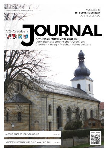 Creussen Journal - Ausgabe19 - 20.09.2024