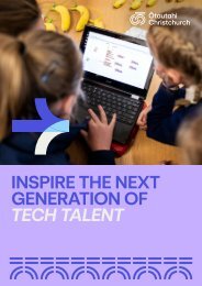 Inspire the Next Generation - Tech FA