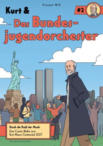 Deutscher Musikrat - Comic "Kurt Masur und das Bundesjugendorchester"