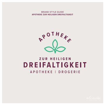 Styleguide_ApothekeDreifaltigkeit_Berndorf