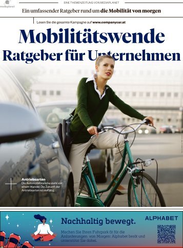 Mobilitätswende - Mobilitätsratgeber für Unternehmen
