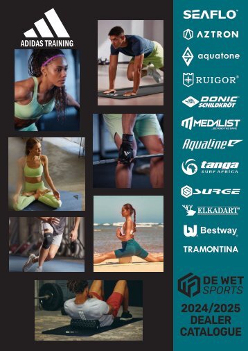 De Wet Sports 2024-2025 Dealer Catalogue