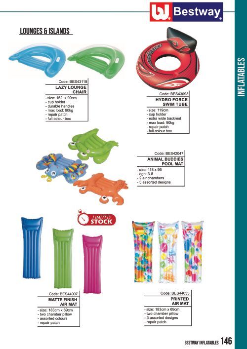 INFLATABLES STOCK Code: B