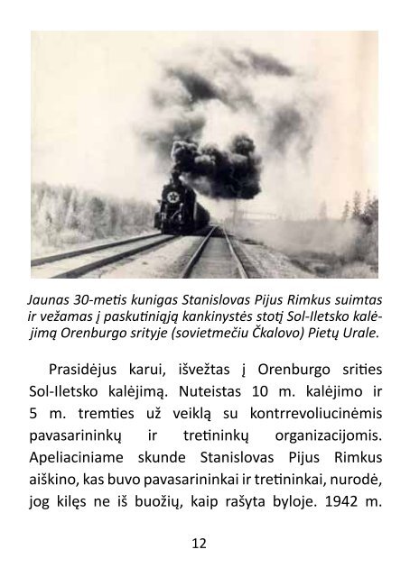 Dievo Tarnas kunigas kankinys Stanislovas Rimkus