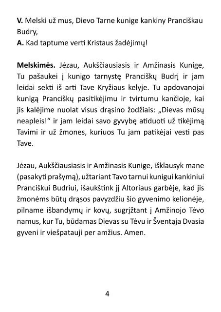 Dievo Tarnas kunigas kankinys Pranciškus Budrys