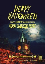 Derry Halloween 2024 Programme