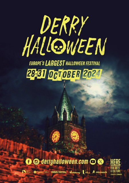 Derry Halloween 2024 Programme
