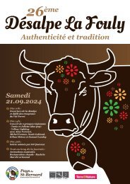 Carnet de fête - Désalpe 2024