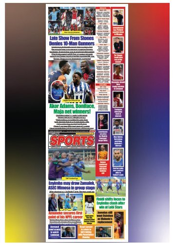 COMPLETE SPORTS - MONDAY, SEPT 23, 2024