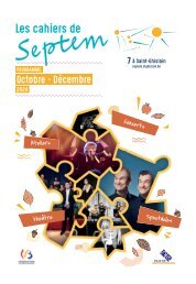 Cahiers de Septem - Oct/Dec 2024