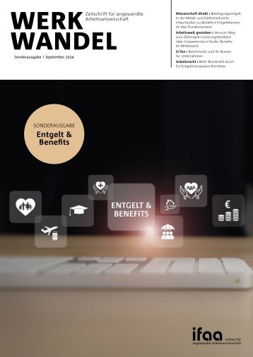 WERKWANDEL Sonderausgabe Entgelt und Benefits 2024