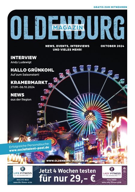 Oldenburg Magazin - Oktober 2024