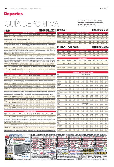 Guía Deportiva 24-09-2024