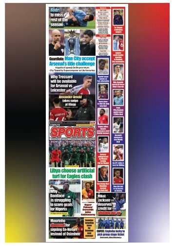 COMPLETE SPORTS - TUESDAY, SEPT 24, 2024