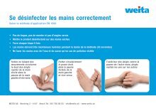 Désinfecter les mains