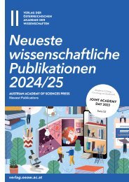 Neueste wissenschaftliche Publikationen 2024/25