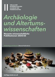 Archäologie und Altertumswissenschaften 2024/25