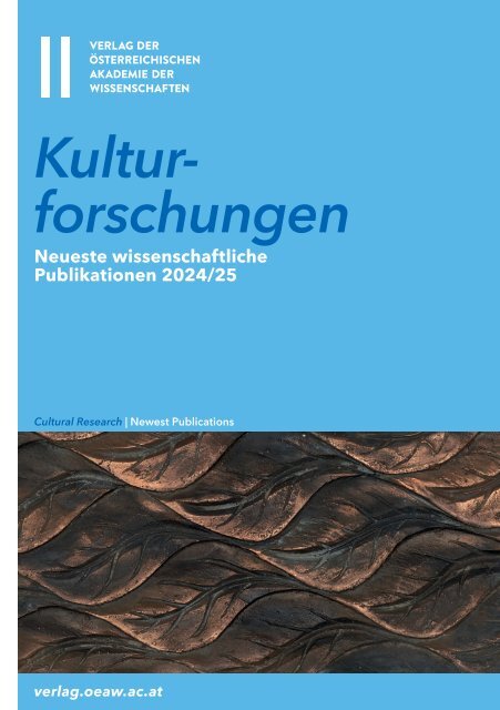 Kulturforschungen 2024/25