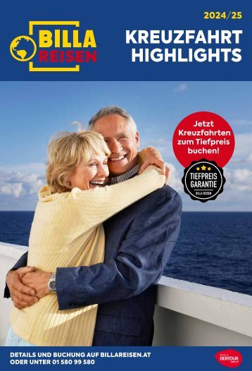 BILLA Reisen Kreuzfahrten Highlights 09/24