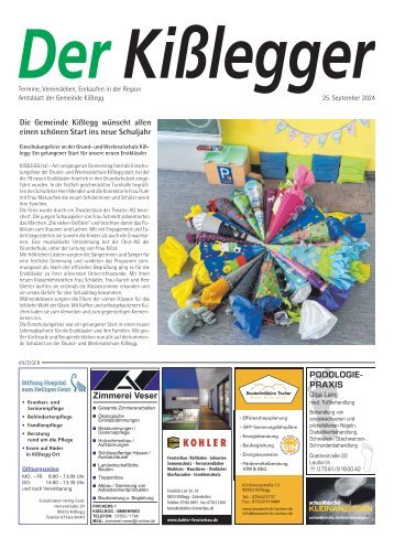 25.09.2024 Der Kißlegger