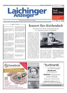 25.09.2024 Laichinger Anzeiger