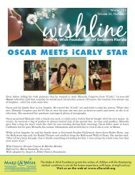 OSCAR MEETS iCARLY STAR - Make-A-Wish Foundation® of ...