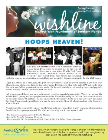Hoops Heaven! - Make-A-Wish Foundation® of Southern Florida