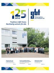 125 Jahre gbt Trier – Wohnungsbau und Treuhand AG