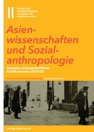 Asienwissenschaften und Sozialanthropologie 2024/25