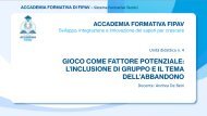 IL GIOCO COME FATTORE POTENZIALE UD4