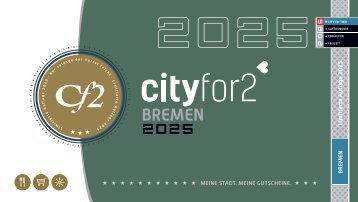 CITY for TWO Bremen | Limitierte Ausgabe 2025
