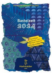 Bastelzeit 2024 Markwalder