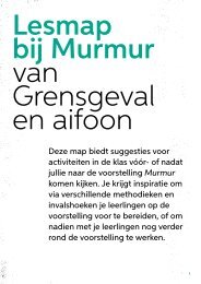 Lesmap bij Murmur van Grensgeval en aifoon