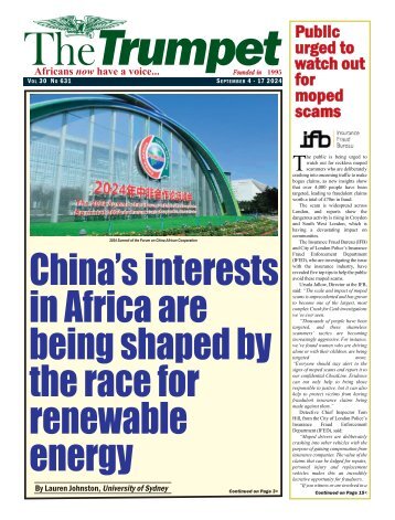 The Trumpet Newspaper Issue 631 (September 4 - 17 2024)