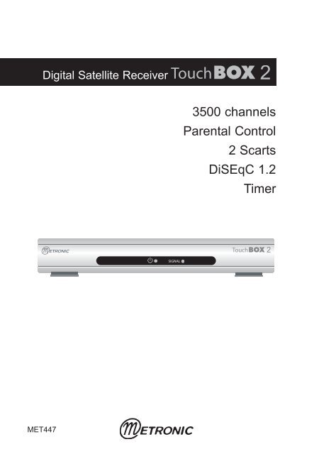 Digital Satellite Receiver - Metronic