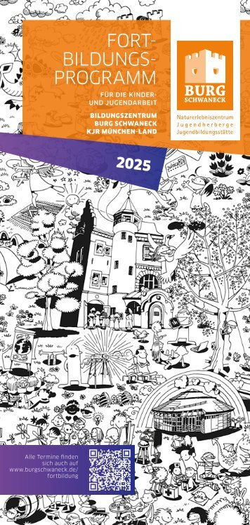 Bildungszentrum Burg Schwaneck: Fort- und Weiterbildungsprogram 2025 