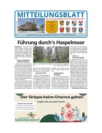 Mitteilungsblatt Mammendorf | September 2024