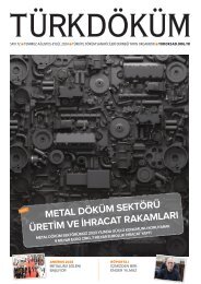 TÜRKDÖKÜM 72 ( Temmuz - Ağustos - Eylül) / TURKCAST 72