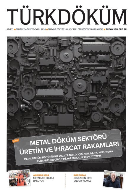 TÜRKDÖKÜM 72 ( Temmuz - Ağustos - Eylül) / TURKCAST 72