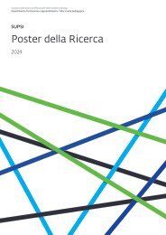 Poster della Ricerca del Dipartimento formazione e apprendimento / Alta scuola pedagogica - 2024
