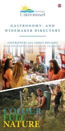 Gastronomy- and Winemakerdirectory
